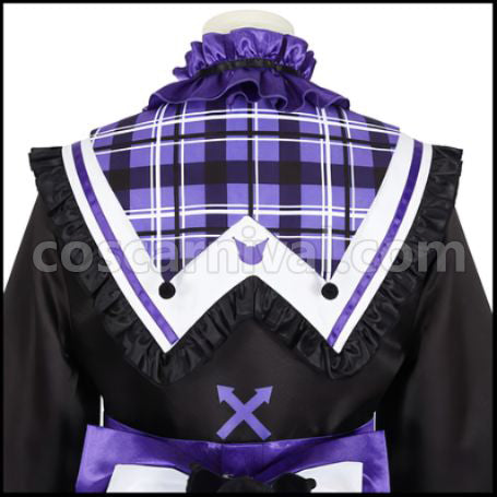 Ensemble Stars! Rei Sakuma Sanrio Kuromi Cosplay Costume coscarnival - Collar Design