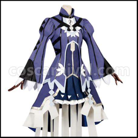 Cinderella Nine in August Akane Ukita Cosplay Costume coscarnival - Front View