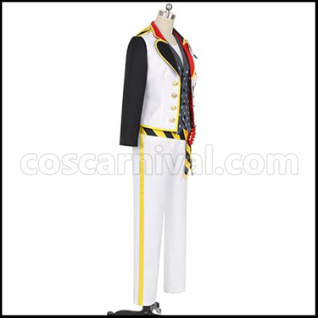 Twisted Wonderland Heartslabyul Dormitory Deuce Spade Cosplay Costume coscarnival - Back View