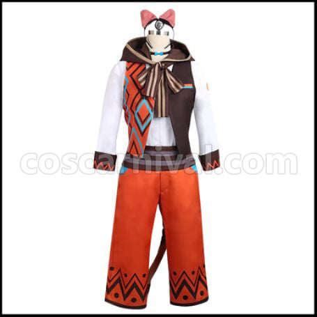 A3! Summer Group The Adventure Around Niboshi Sumera Tenma Cosplay Costume coscarnival - Front View