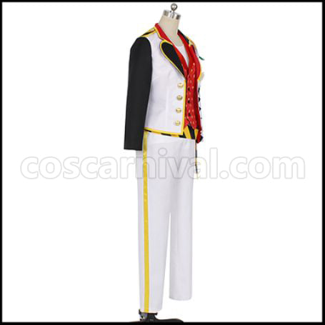 Twisted Wonderland Heartslabyul Dormitory Ace Trappola Cosplay Costume coscarnival - Back View