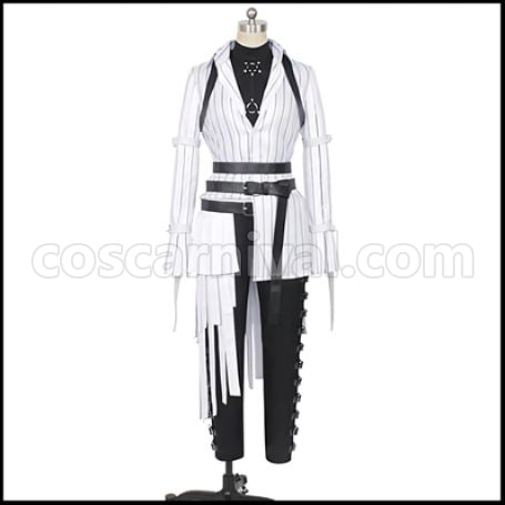 Twisted Wonderland Jade Scary Dress Cosplay Costume coscarnival - Front View