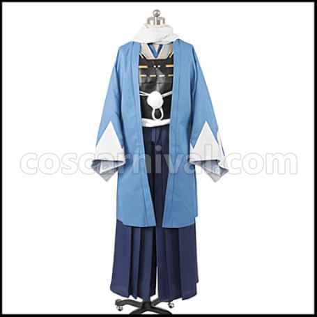 Touken Ranbu Uchigatana Swordsman Yamatonokami Yasusada Cosplay Costume coscarnival - Front View