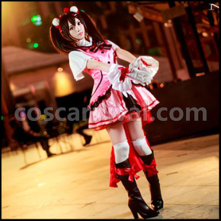 Love Live! Season 2 Episode 12/13 Insert Song KiRa-KiRa Sensation Happy maker Nico Yazawa Cosplay Costume coscarnival - Back View