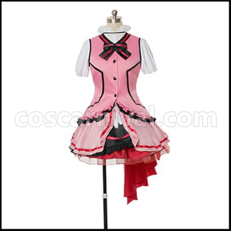 Love Live! Season 2 Episode 12/13 Insert Song KiRa-KiRa Sensation Happy maker Nico Yazawa Cosplay Costume coscarnival - Collar Design