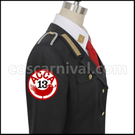 ACCA 13-Territory Inspection Dept. Mauve ACCA Headquarters Cosplay Costume coscarnival - Collar Design
