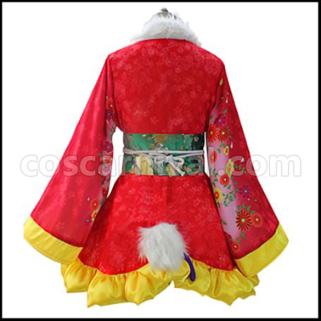 Love Live! Movie Nico Yazawa Cosplay Costume coscarnival - Back View