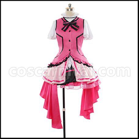Love Live! 2nd Season Episodes 12/13 Insert Songs KiRa-KiRa Sensation!/Happy maker! Honoka Kosaka Cosplay Costume coscarnival - Color and Pattern