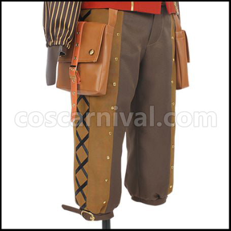 IDOLiSH 7 Ichiban Kuji Mechanical Lullaby Riku Nanase Cosplay Costume coscarnival - Hem Detail