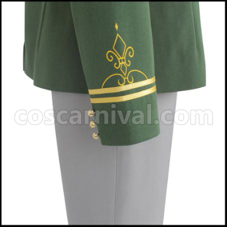 On Air! Kanmuri Ranma Treasure Hill Academy 1st Year Uniform Cosplay Costume coscarnival - Hem Detail