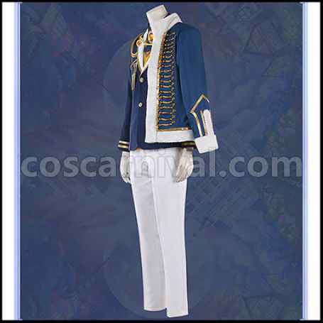 The Wizard's Promise Mahoyaku Central Country Arthur Granvill First Anniversary Cosplay Costume coscarnival - Side Profile