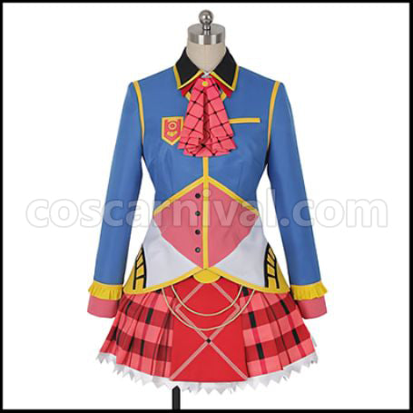 Love Live! Sunshine!! 3rd Single HAPPY PARTY TRAIN Hanamaru Kunikida Cosplay Costume coscarnival - Front View