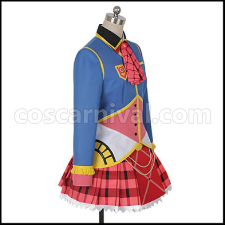 Love Live! Sunshine!! 3rd Single HAPPY PARTY TRAIN Hanamaru Kunikida Cosplay Costume coscarnival - Back View