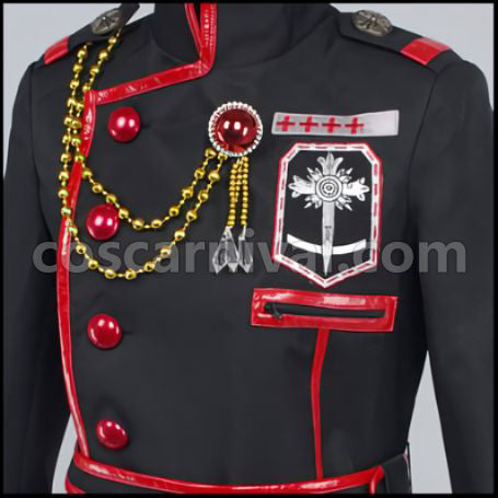 D.Gray-man Third Exorcist Uniform Allen Walker Cosplay Costume coscarnival - Cuff Style