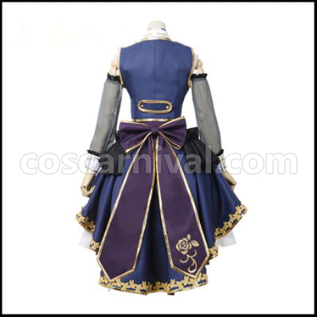 BanG Dream! 7th-LIVE Roselia Shirokane Rinko (Shirokane Rinko) Cosplay Costume coscarnival - Detail Close-up