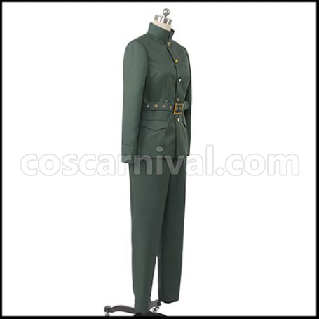 Gokuto Jihen Kirishima Cosplay Costume coscarnival - Back View