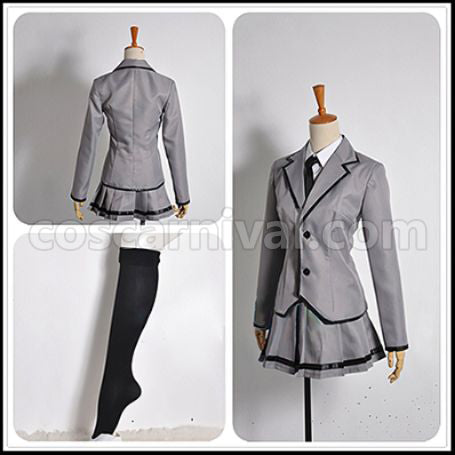Assassination Classroom Kaede Kayano Female Uniform Cosplay Costume coscarnival - Back View