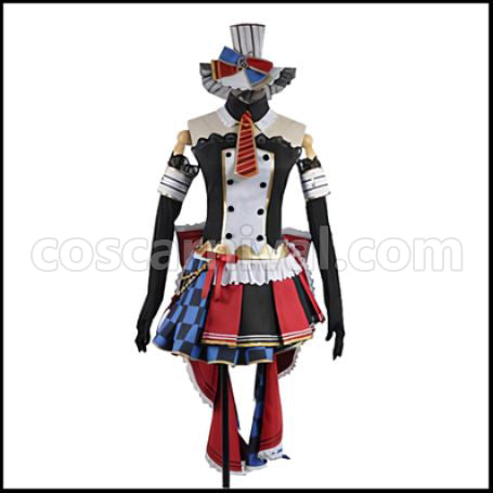 Love Live! SR Cafe Maid Edition Awakening After Maki Nishikino Cosplay Costume coscarnival - Front View