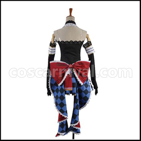 Love Live! SR Cafe Maid Edition Awakening After Maki Nishikino Cosplay Costume coscarnival - Back View