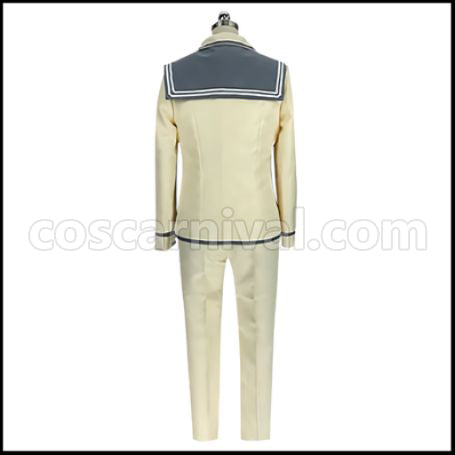 Dies irae Ren Fuji Cosplay Costume coscarnival - Back View