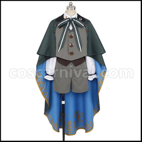 The Wizard's Promise Mahoyaku North Country Snow White Cosplay Costume coscarnival - Front View