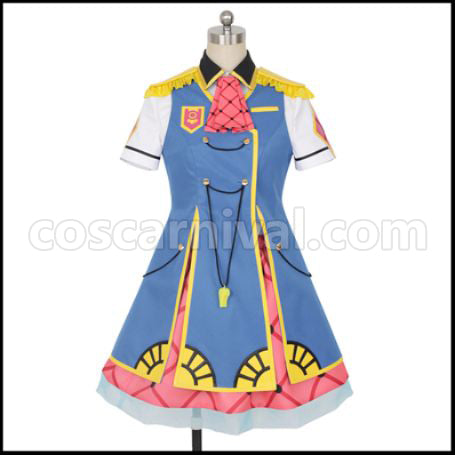 Love Live! Sunshine!! Kanan Matsuura 3rd Single HAPPY PARTY TRAIN Cosplay Costume coscarnival - Front View