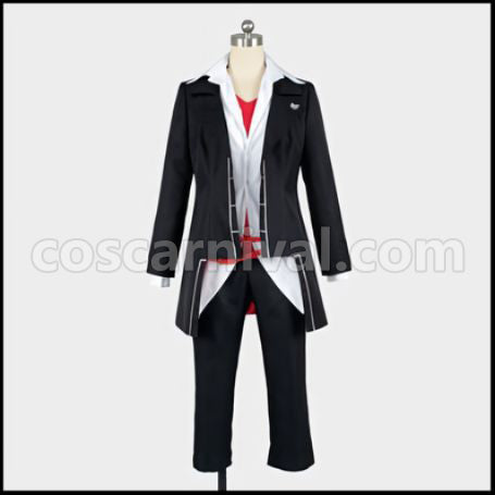 DIABOLIK LOVERS Mukami Kou in Black Cosplay Costume coscarnival - Back View
