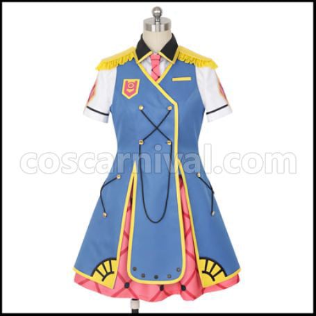 Love Live! Sunshine!! You Watanabe 3rd Single HAPPY PARTY TRAIN Cosplay Costume coscarnival - Front View