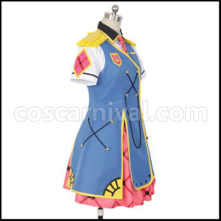 Love Live! Sunshine!! You Watanabe 3rd Single HAPPY PARTY TRAIN Cosplay Costume coscarnival - Back View