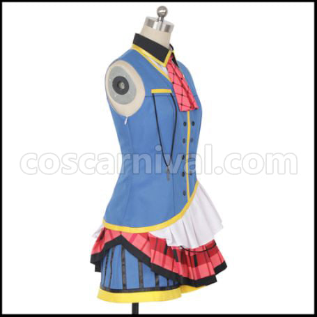 Love Live! Sunshine!! Yoshiko Tsushima 3rd Single HAPPY PARTY TRAIN Cosplay Costume coscarnival - Back View