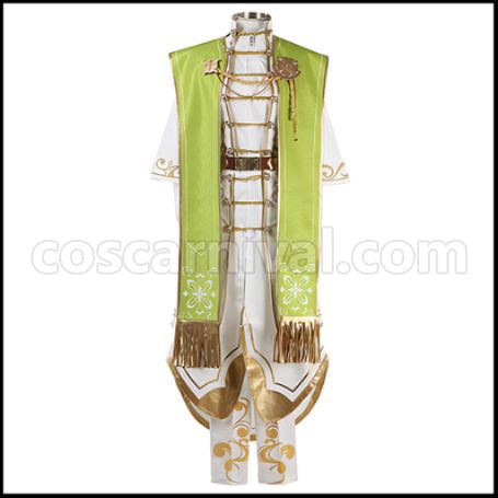 The Wizard's Promise Mahoyaku South Country Figaro Garcia First Anniversary Cosplay Costume coscarnival - Front View