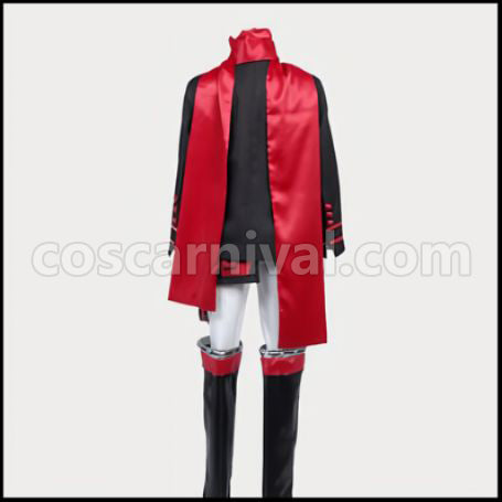 D.Gray-man Third Exorcist Uniform Lavi Cosplay Costume coscarnival - Side Profile