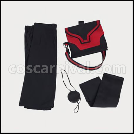 D.Gray-man Third Exorcist Uniform Lavi Cosplay Costume coscarnival - Collar Design