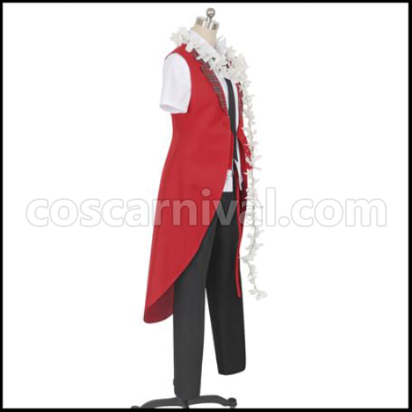The Idolmaster SideM High x Joker Shiki Iseya Cosplay Costume Coscarnival - Back View