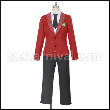 The Idolmaster SideM High x Joker Jun Fuyumi Cosplay Costume Coscarnival - Front View