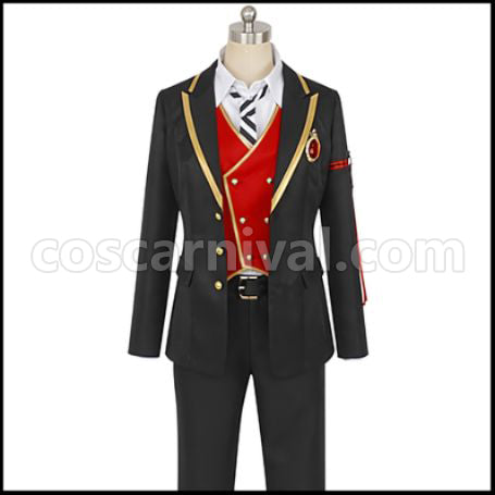 Twisted Wonderland Heartslabyul Dormitory Ace Trappola Cosplay Costume coscarnival - Hem Detail