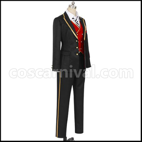 Twisted Wonderland Heartslabyul Dormitory Ace Trappola Cosplay Costume coscarnival - Material Texture