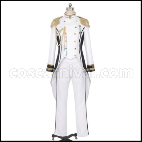 THE IDOLMASTER STARLIGHT MASTER 04 Survival Instinct Valkyria Fumika Sagisawa Cosplay Costume coscarnival - Front View