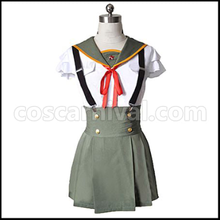 Gakkou Gurashi! Yuuri Wakasa Cosplay Costume coscarnival - Side Profile