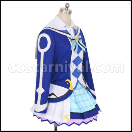 Love Live! Sunshine!! Bokura wa Ima no Naka de Chika Takami Cosplay Costume coscarnival - Back View