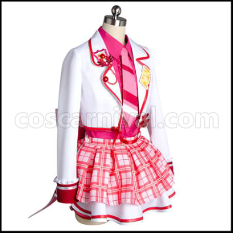 Love Live! Rin Hoshizora School Idol Festival Cosplay Costume coscarnival - Back View