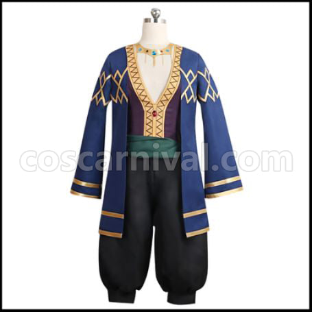 A3! Summer Group Water me Seeking Our Water Sumera Tenma Cosplay Costume coscarnival - Front View