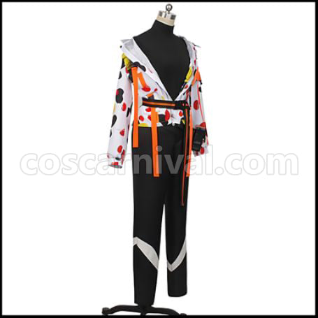 Twisted Wonderland Twisted-Wonderland Will Beans Camo Cosplay Costume coscarnival - Back View