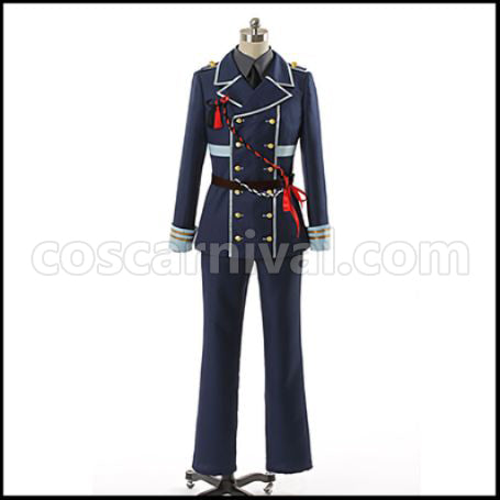 Touken Ranbu Wakizashi Danshi Namazuo Toushirou Cosplay Costume coscarnival - Cuff Style
