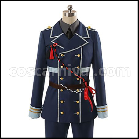 Touken Ranbu Wakizashi Danshi Namazuo Toushirou Cosplay Costume coscarnival - Material Texture