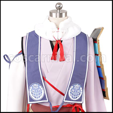Touken Ranbu Tanto Swordsman Imanotsurugi Cosplay Costume coscarnival - Hem Detail