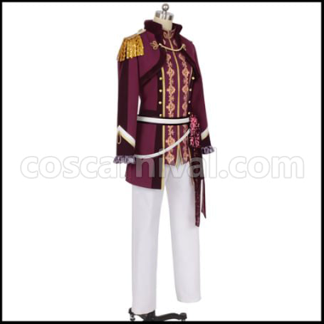 Movie Version Uta no Prince-sama Maji LOVE Kingdom ST RISHE Kurusu Sho Cosplay Costume coscarnival - Back View