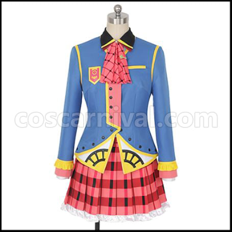 Love Live! Sunshine!! 3rd Single HAPPY PARTY TRAIN Chika Takami Cosplay Costume coscarnival - Front View