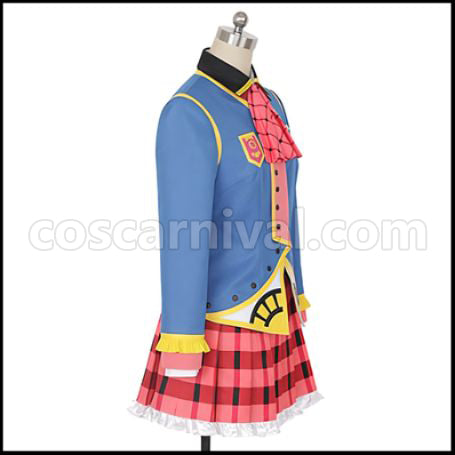 Love Live! Sunshine!! 3rd Single HAPPY PARTY TRAIN Chika Takami Cosplay Costume coscarnival - Back View