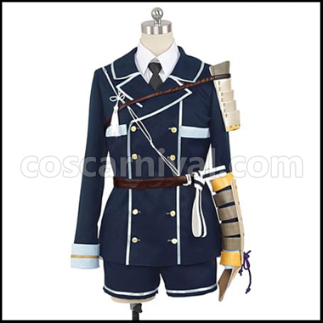 Touken Ranbu Tantou Danshi Hirano Toushirou Cosplay Costume coscarnival - Front View